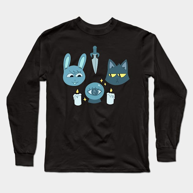 Fortune Tellers [GRAY] Long Sleeve T-Shirt by Ley-Z Designs